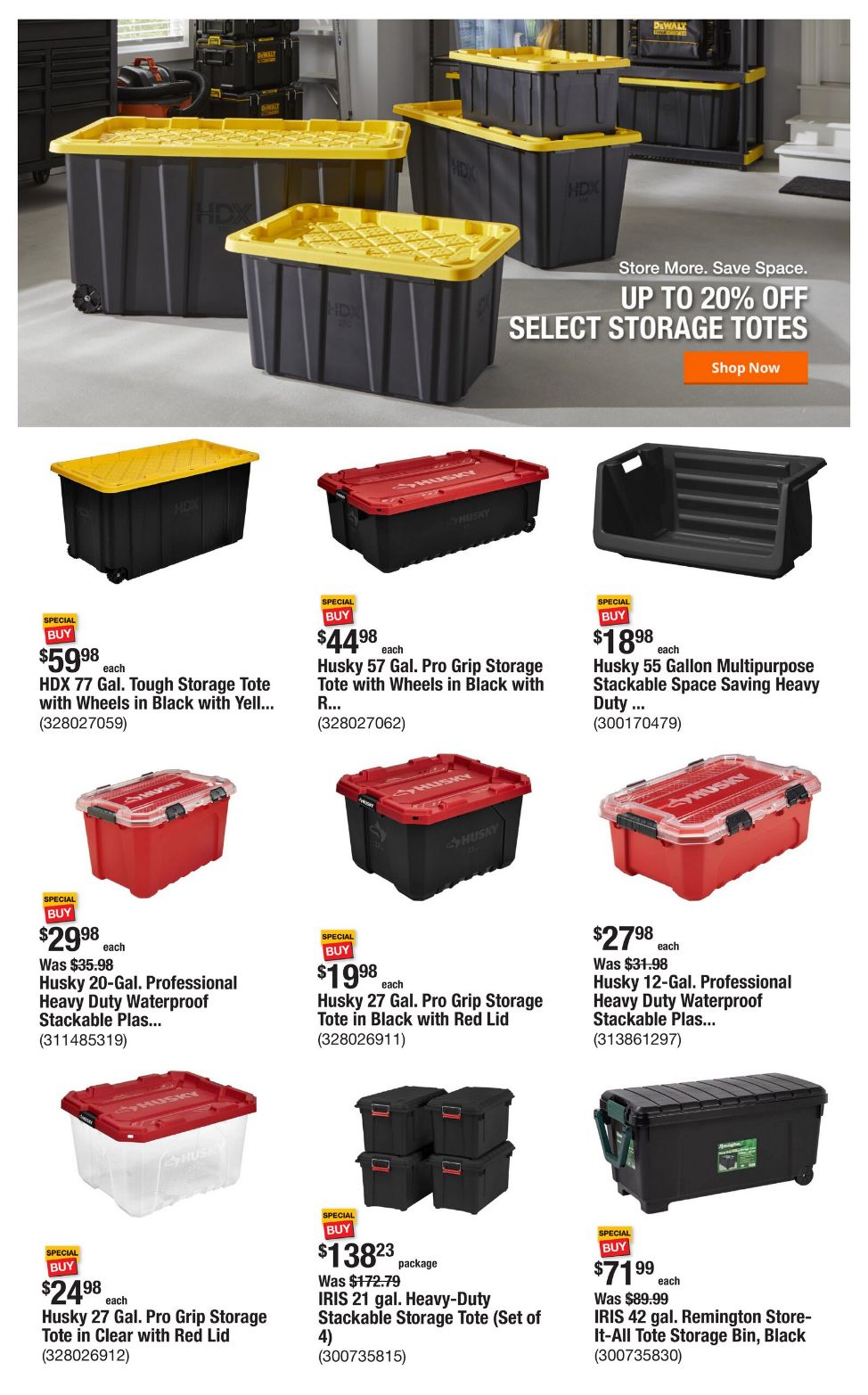 Weekly ad Home Depot 07/17/2025 - 07/24/2025
