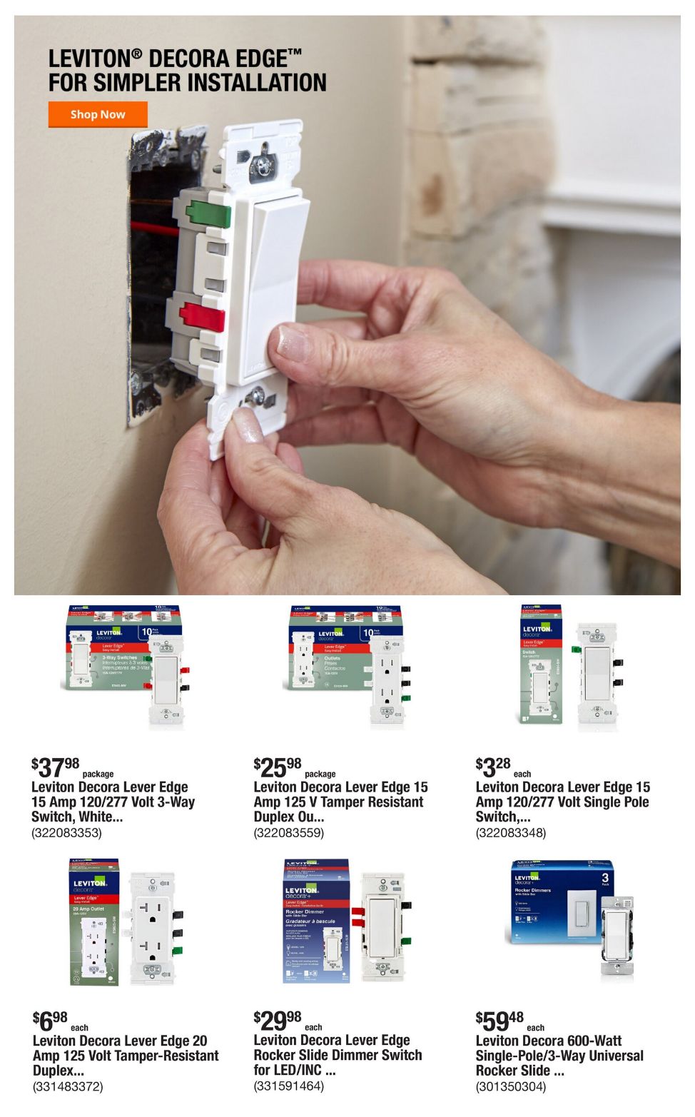 Weekly ad Home Depot 07/17/2025 - 07/24/2025