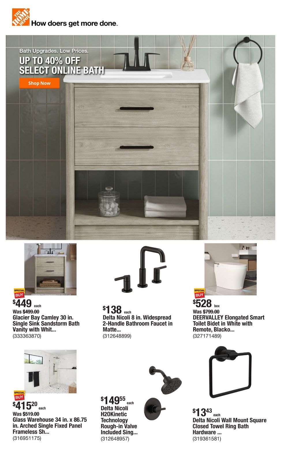 Weekly ad Home Depot 07/17/2025 - 07/24/2025