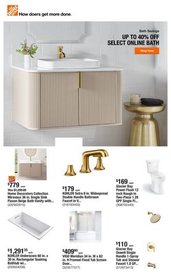 Weekly ad Home Depot 07/24/2025 - 07/31/2025