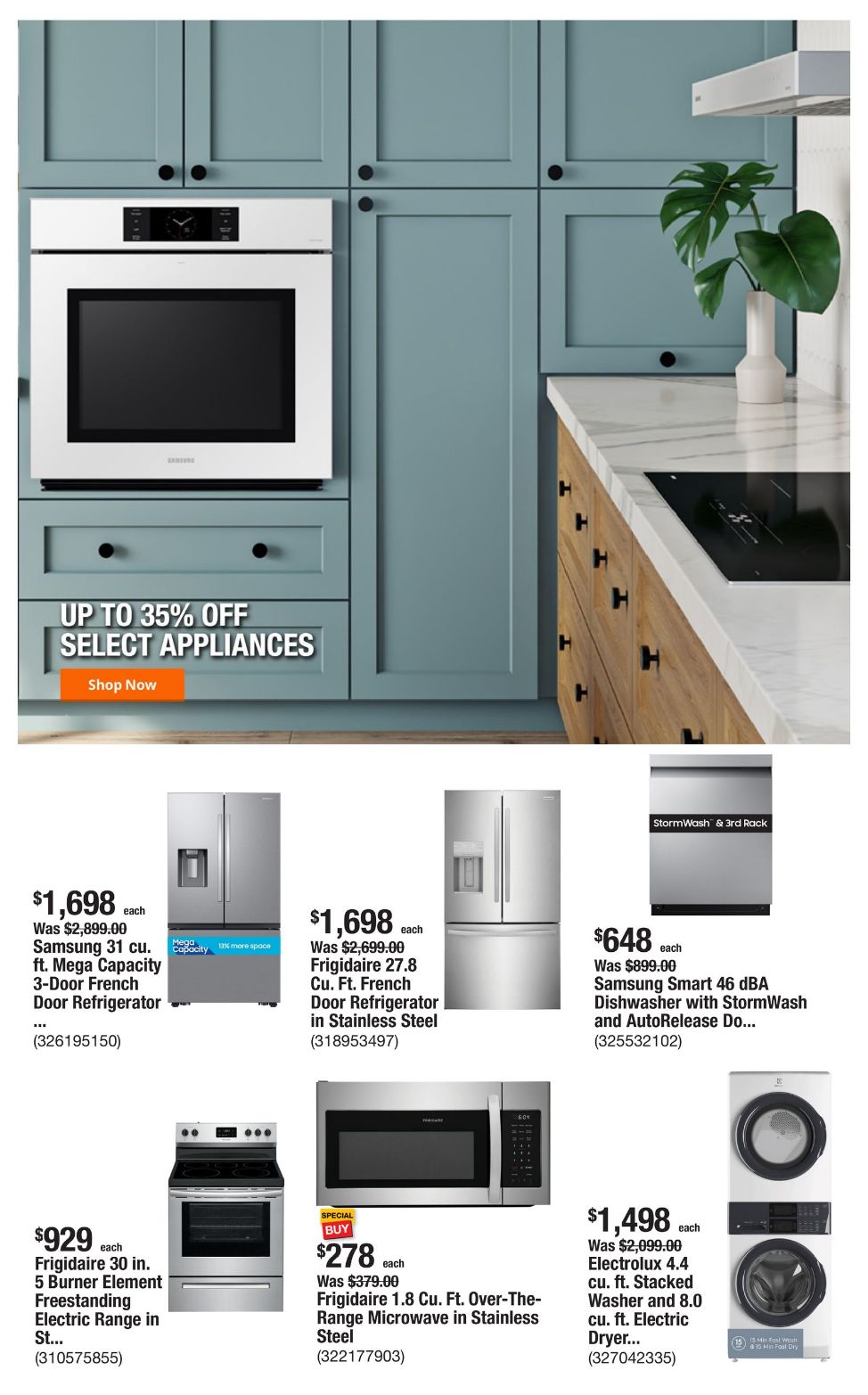 Weekly ad Home Depot 01/16/2025 - 01/23/2025