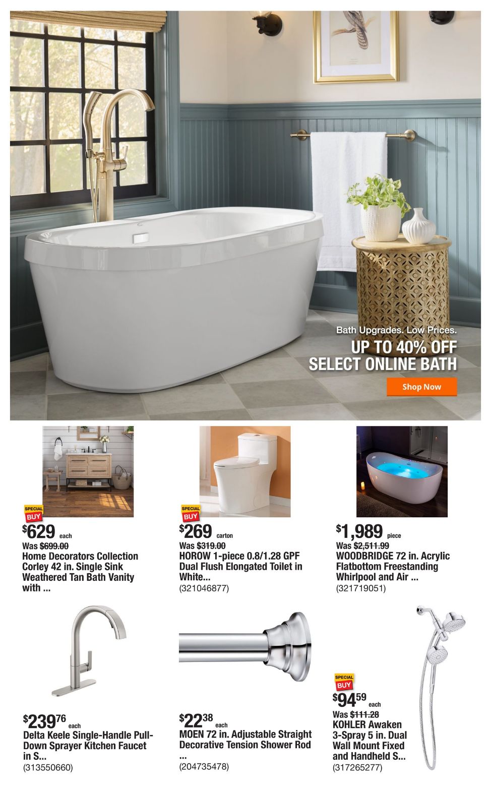 Weekly ad Home Depot 09/26/2024 - 10/03/2024