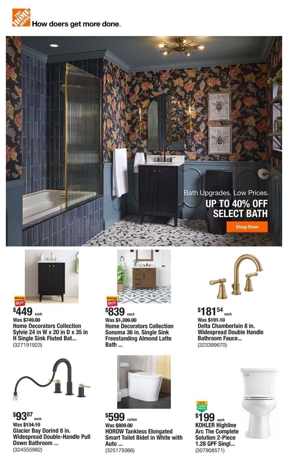 Weekly ad Home Depot 07/25/2024 - 08/21/2024