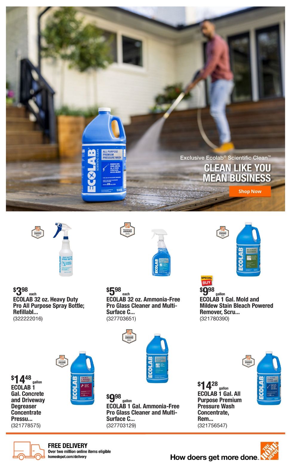 Weekly ad Home Depot 07/25/2024 - 08/21/2024