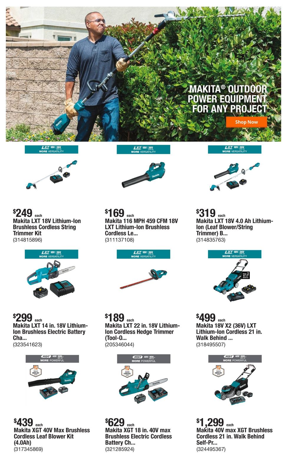 Weekly ad Home Depot 07/25/2024 - 08/21/2024