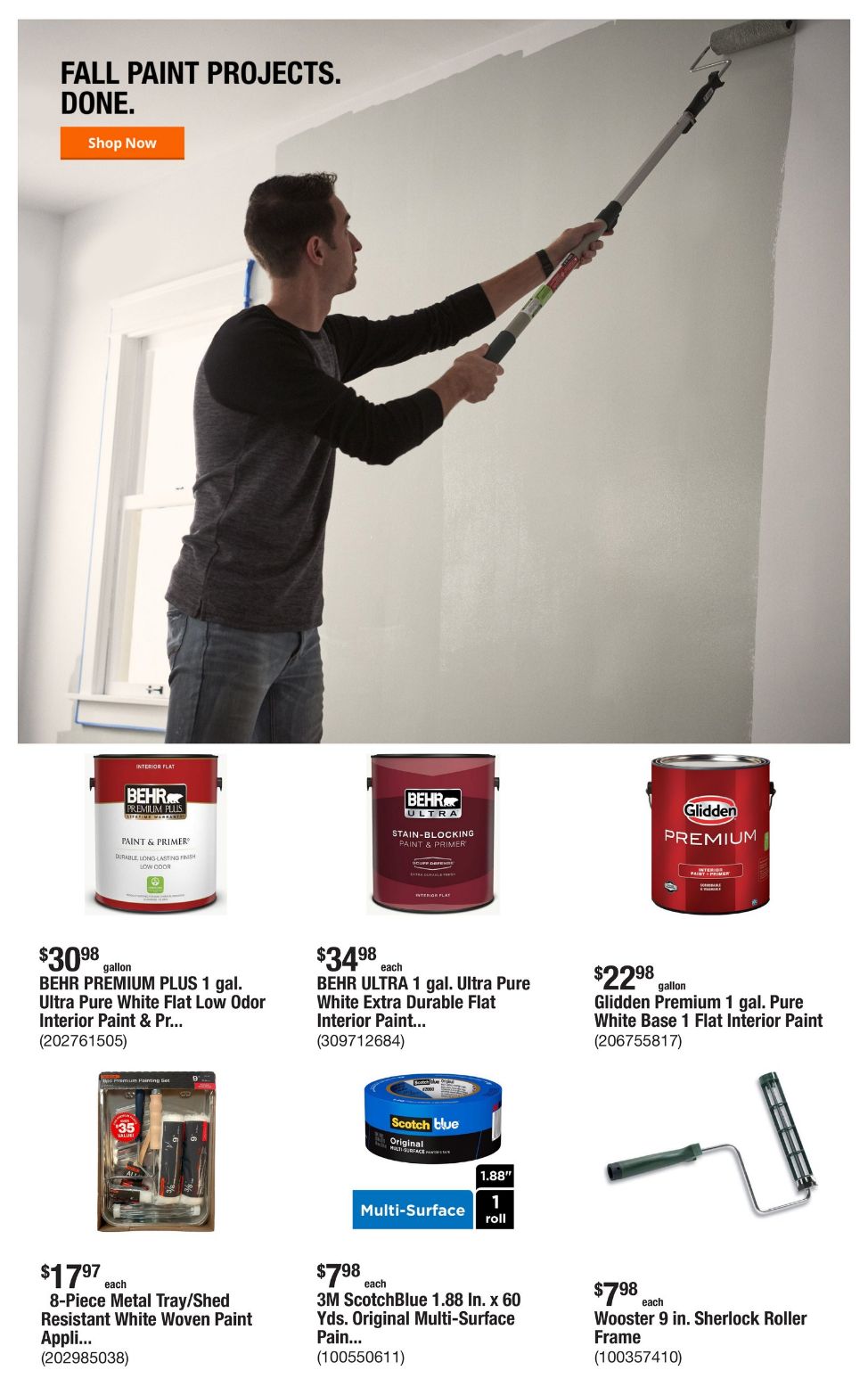 Weekly ad Home Depot 09/12/2024 - 09/19/2024