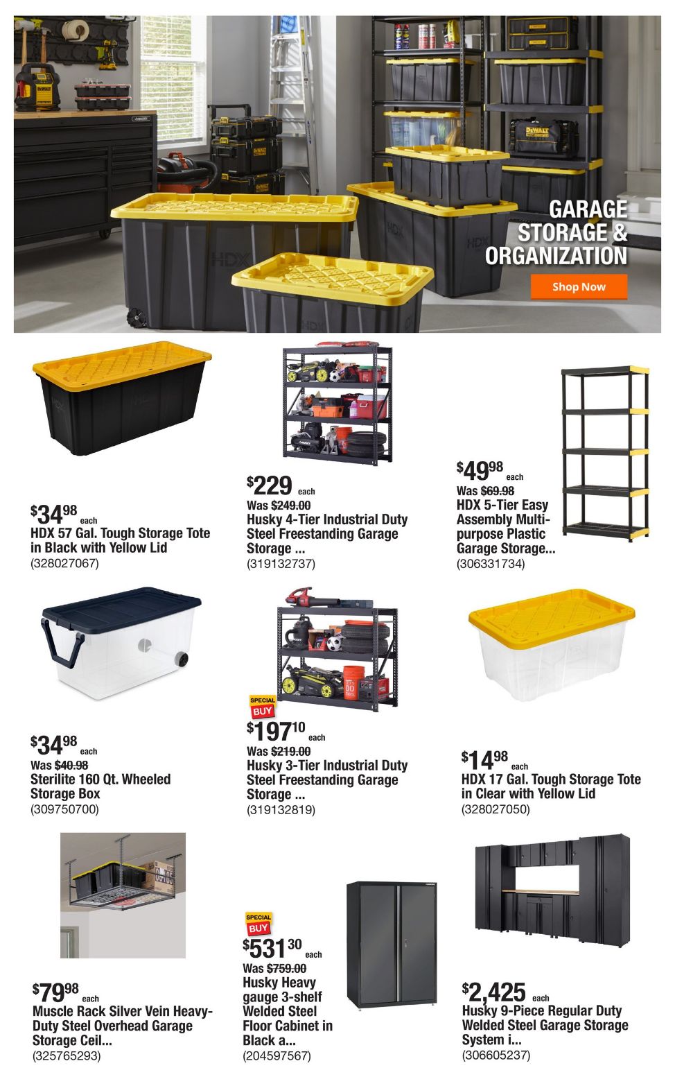 Weekly ad Home Depot 09/12/2024 - 09/19/2024