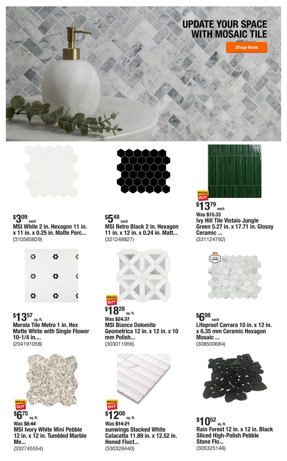 Weekly ad Home Depot 10/23/2025 - 10/30/2025