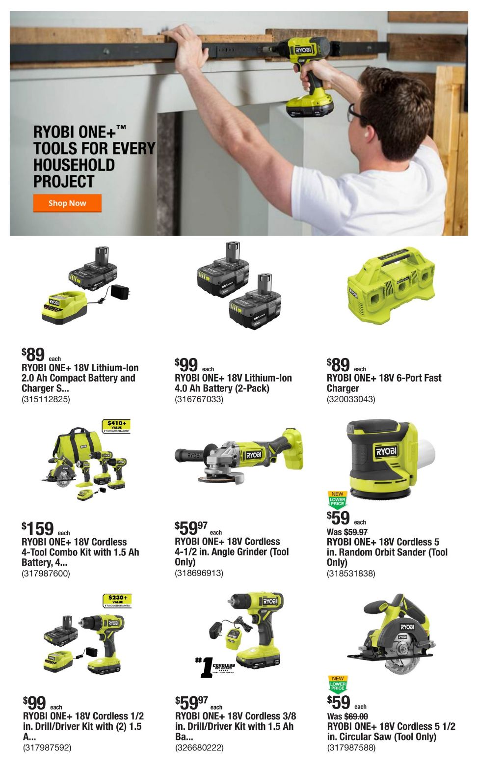 Weekly ad Home Depot 09/19/2024 - 09/26/2024