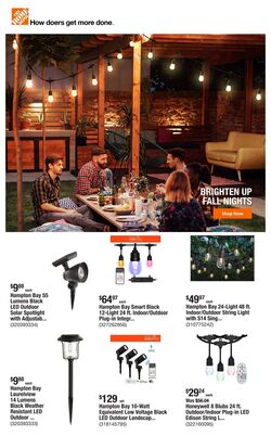 Weekly ad Home Depot 10/07/2024 - 10/14/2024