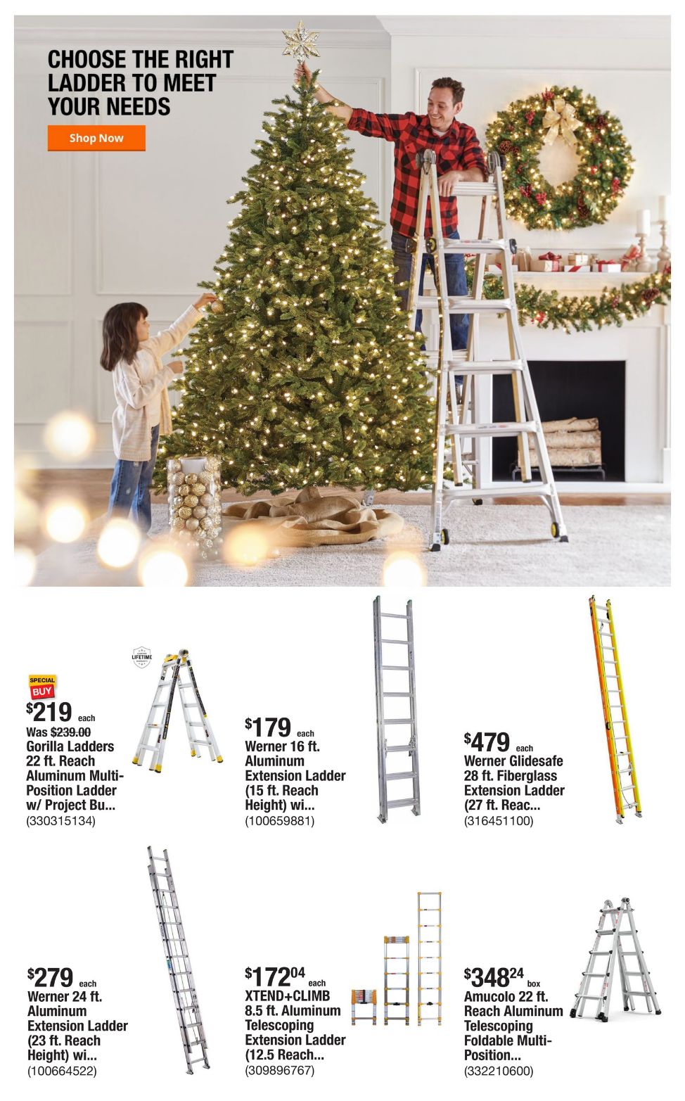 Weekly ad Home Depot 12/05/2024 - 12/12/2024