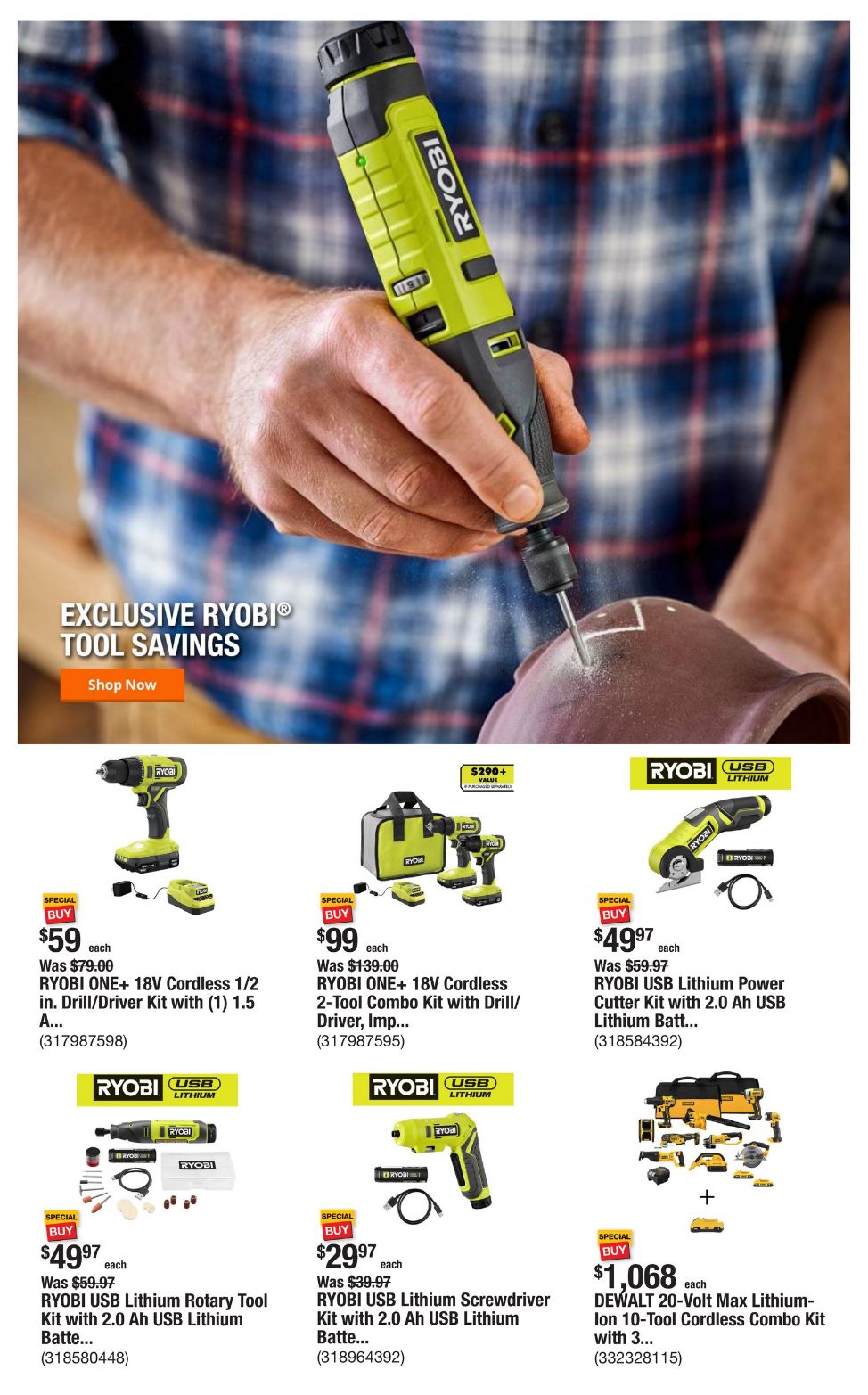 Weekly ad Home Depot 12/05/2024 - 12/12/2024