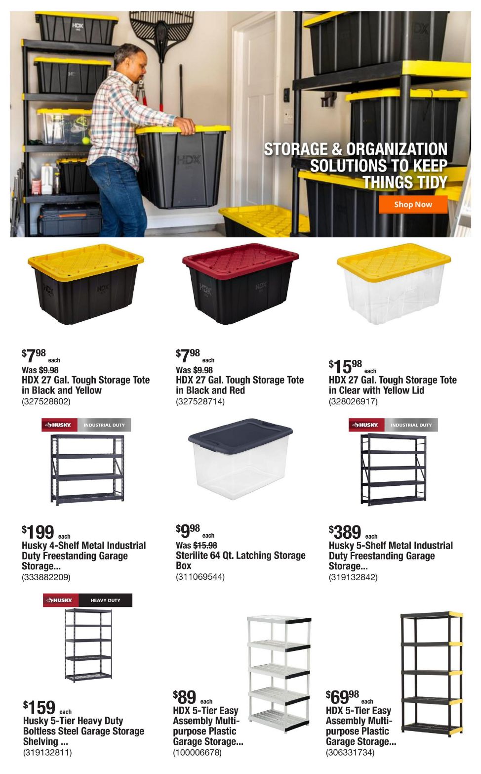 Weekly ad Home Depot 09/18/2025 - 09/25/2025