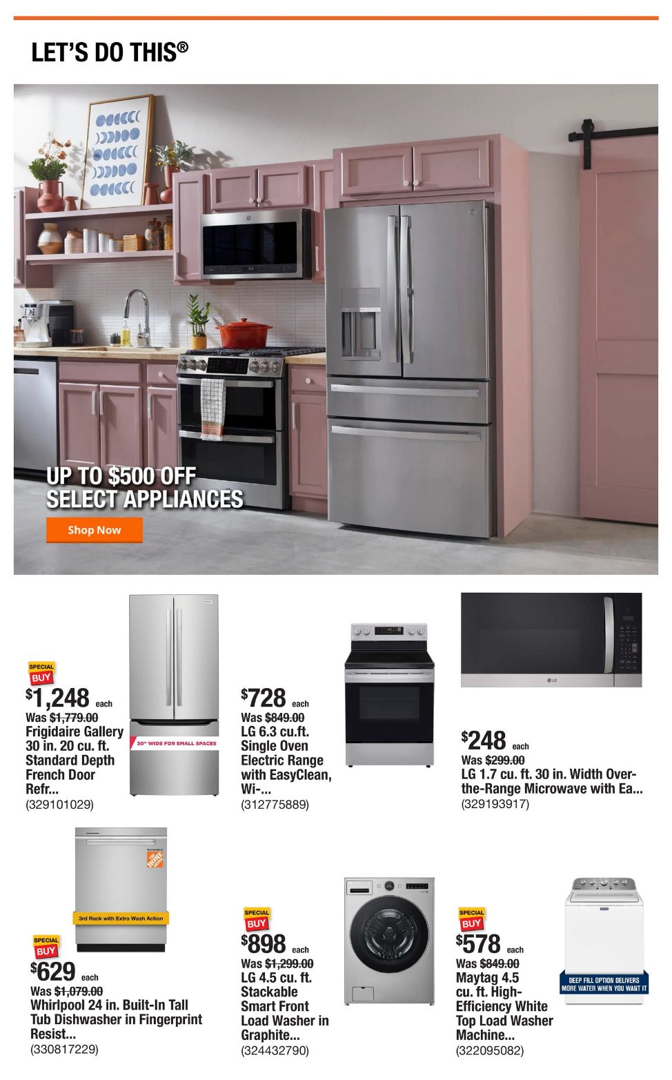 Weekly ad Home Depot 09/19/2024 - 09/26/2024