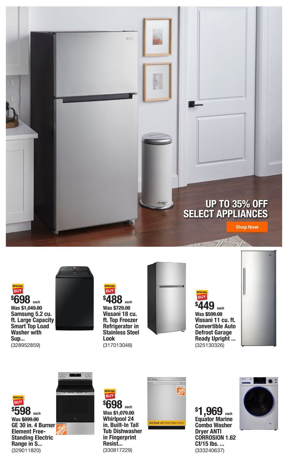 Weekly ad Home Depot 12/26/2024 - 01/02/2025