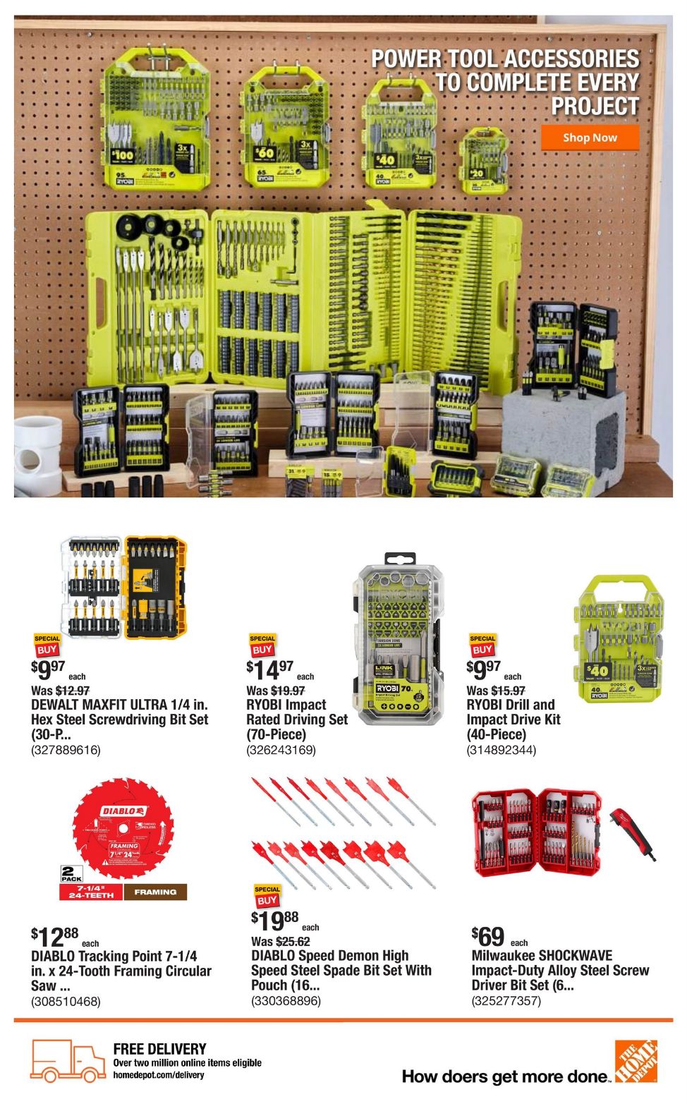 Weekly ad Home Depot 12/26/2024 - 01/02/2025