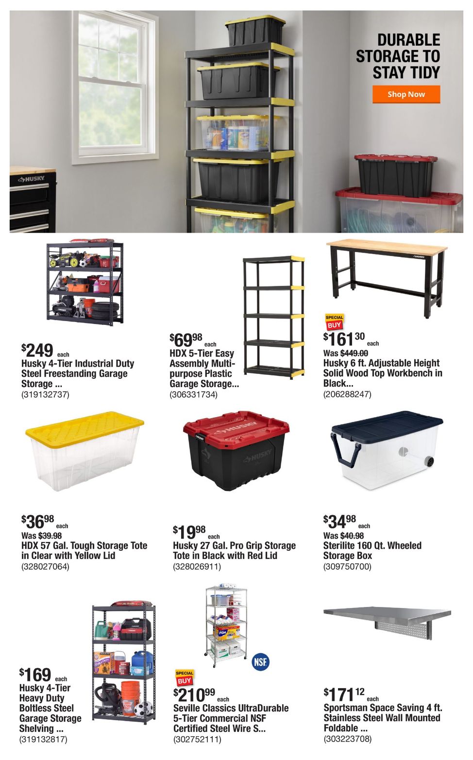 Weekly ad Home Depot 07/25/2024 - 08/01/2024