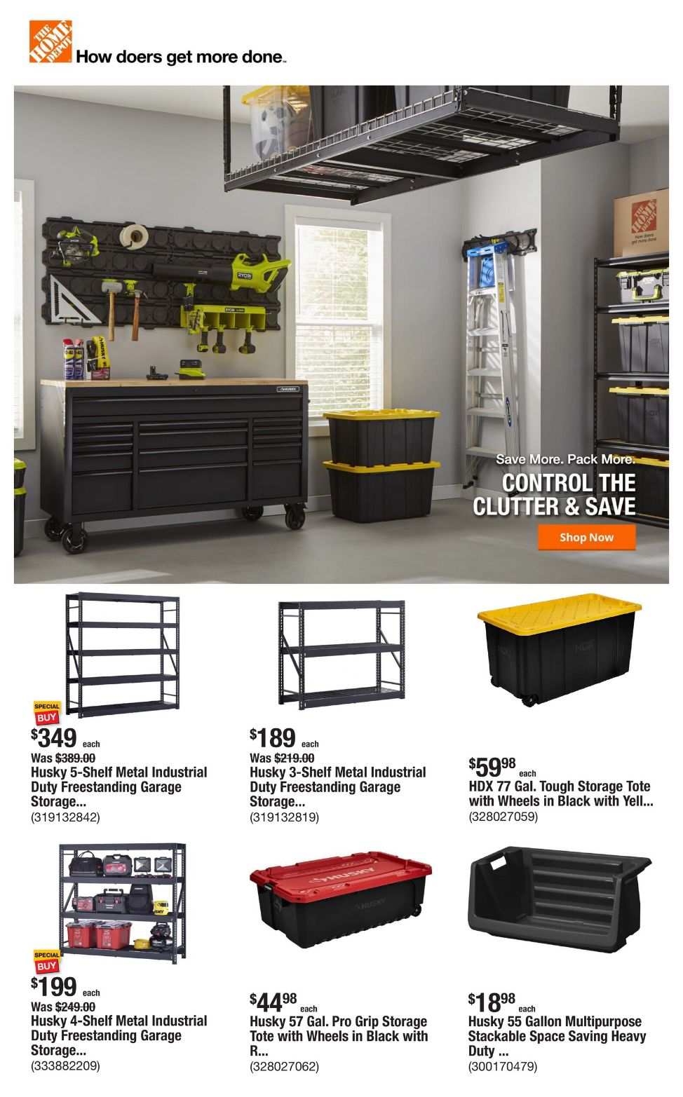 Weekly ad Home Depot 07/10/2025 - 07/17/2025