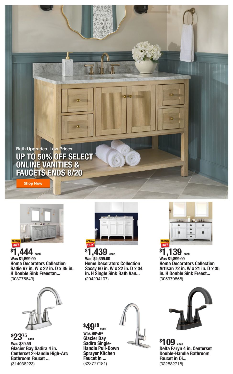 Weekly ad Home Depot 08/15/2024 - 08/22/2024