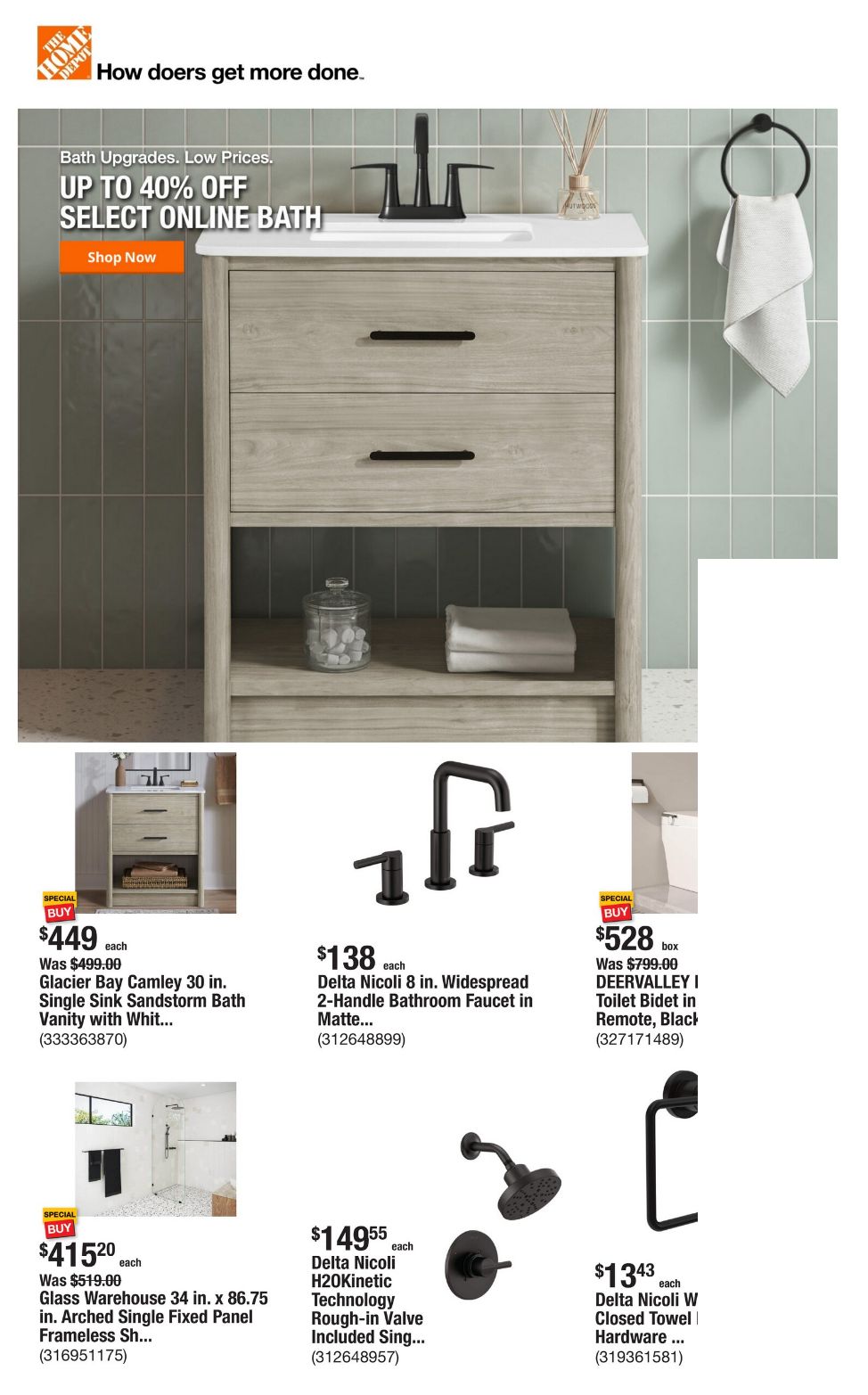 Weekly ad Home Depot 07/17/2025 - 07/24/2025