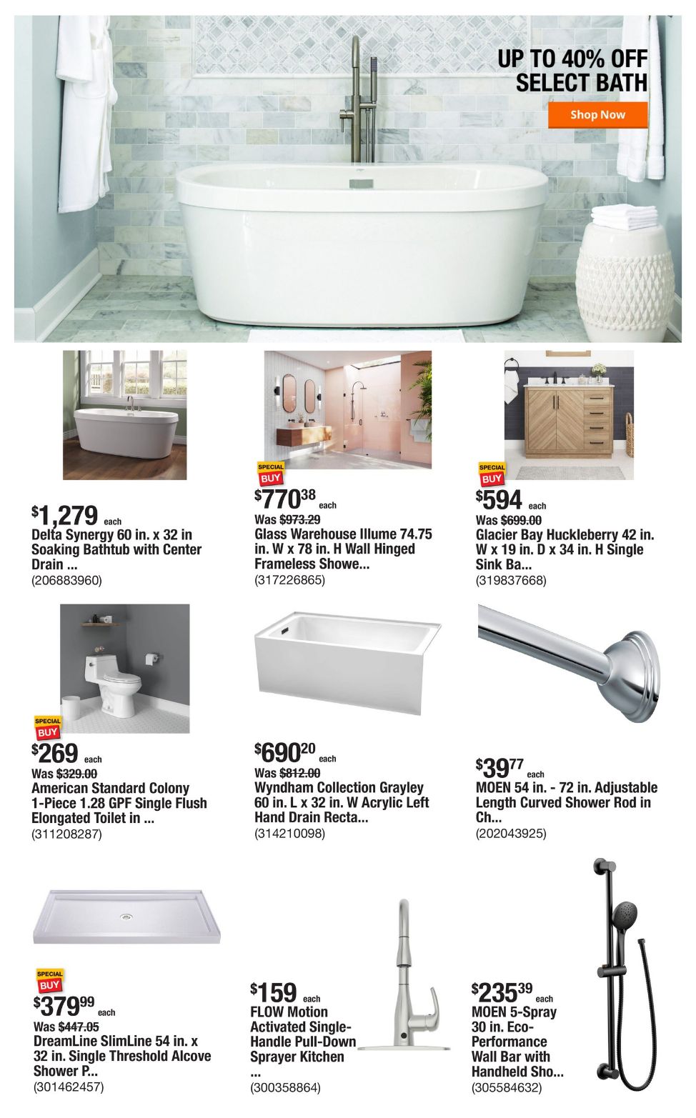 Weekly ad Home Depot 10/03/2024 - 10/10/2024