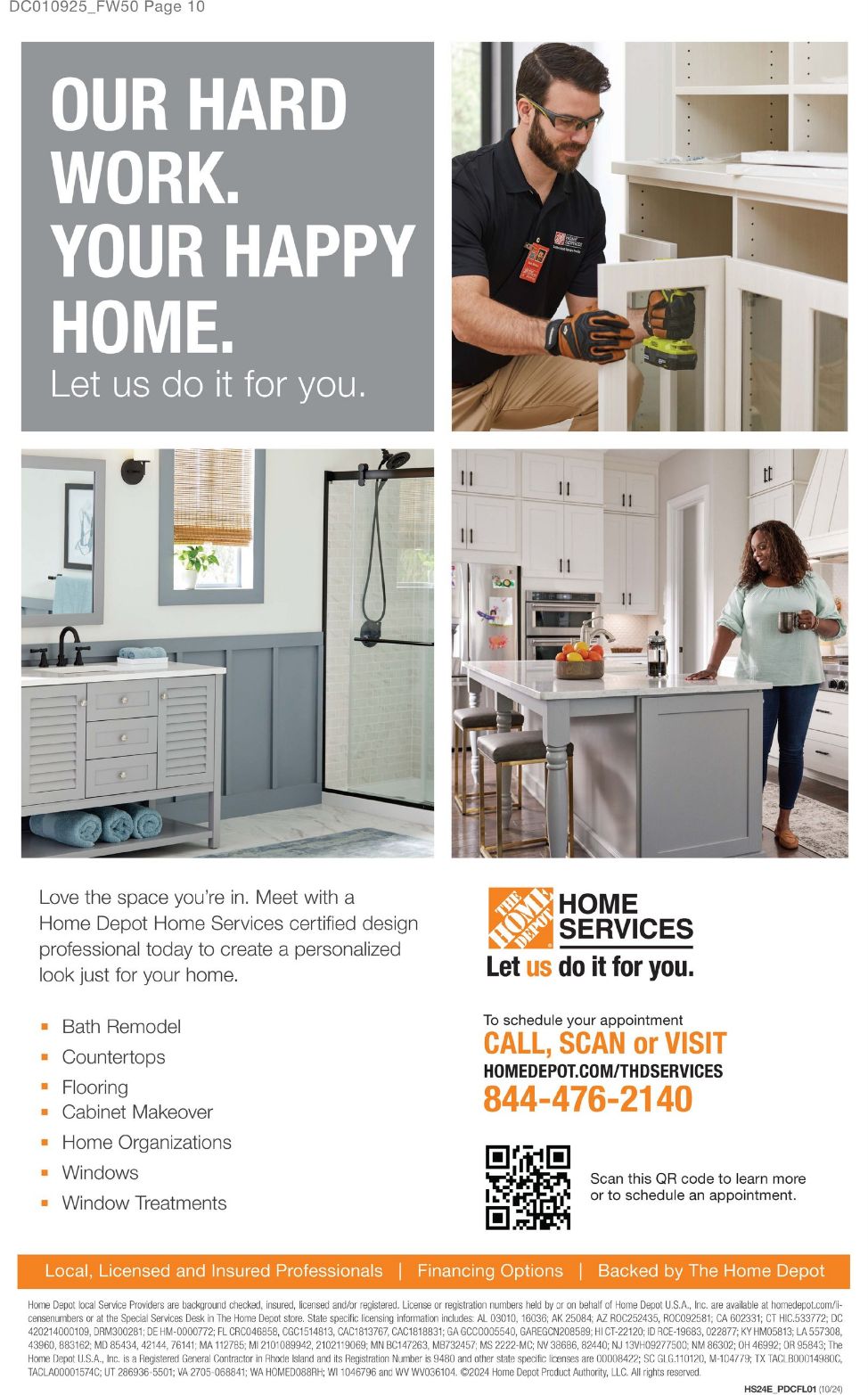 Weekly ad Home Depot 01/09/2025 - 01/16/2025