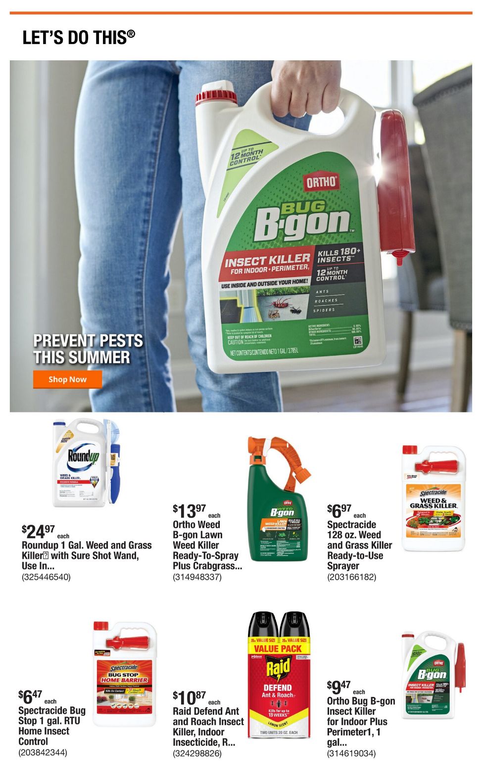 Weekly ad Home Depot 07/24/2025 - 07/31/2025