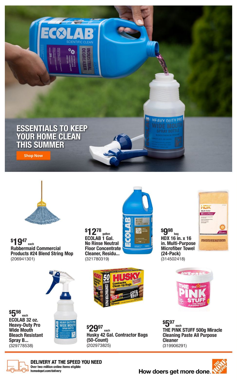 Weekly ad Home Depot 07/24/2025 - 07/31/2025