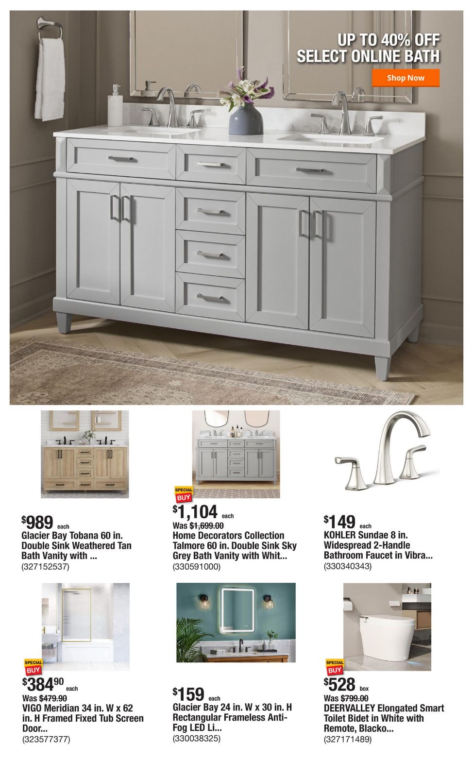 Weekly ad Home Depot 10/23/2025 - 10/30/2025
