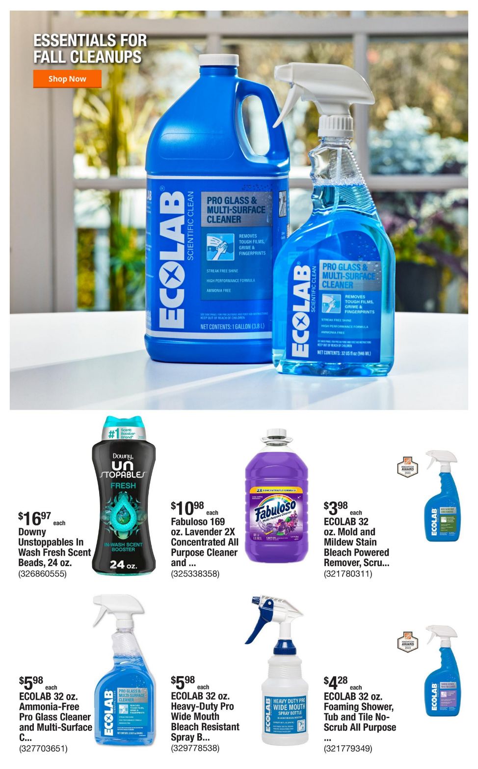 Weekly ad Home Depot 09/18/2025 - 09/25/2025