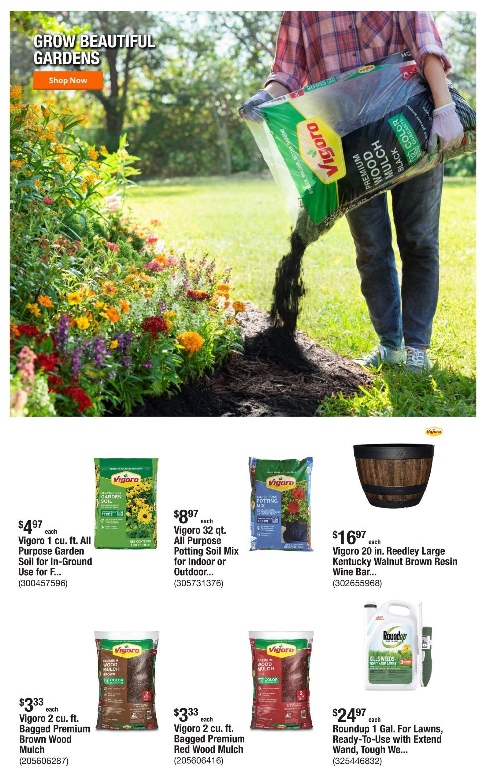 Weekly ad Home Depot 08/08/2024 - 08/15/2024