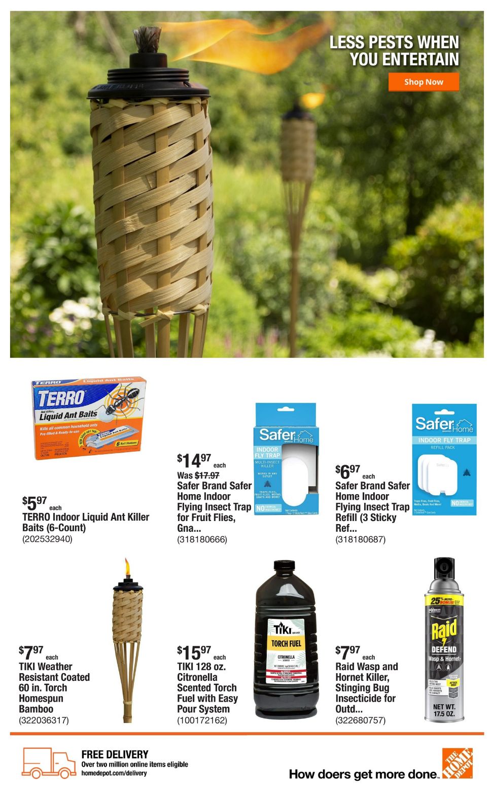 Weekly ad Home Depot 08/08/2024 - 08/15/2024