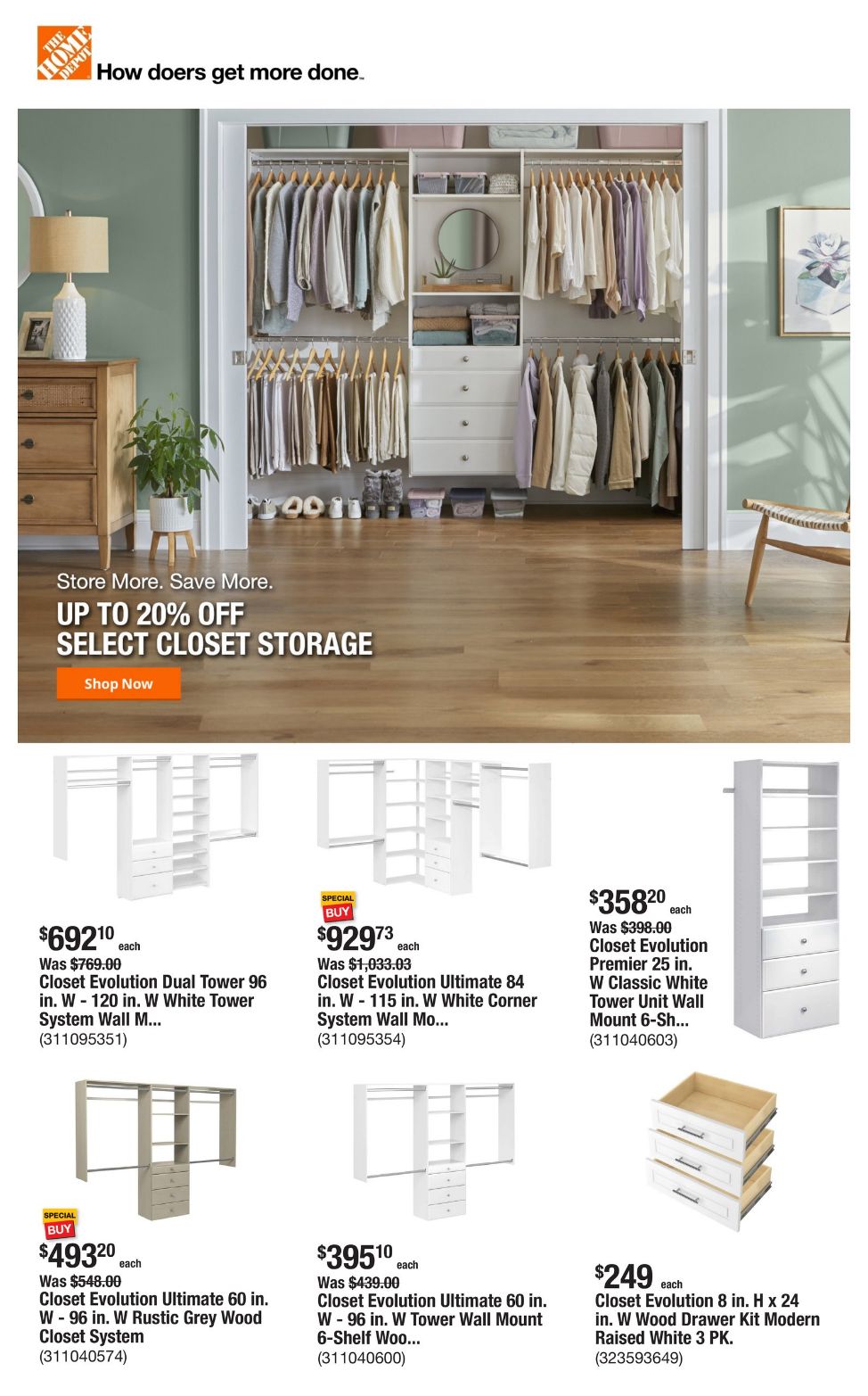 Weekly ad Home Depot 08/08/2024 - 08/15/2024