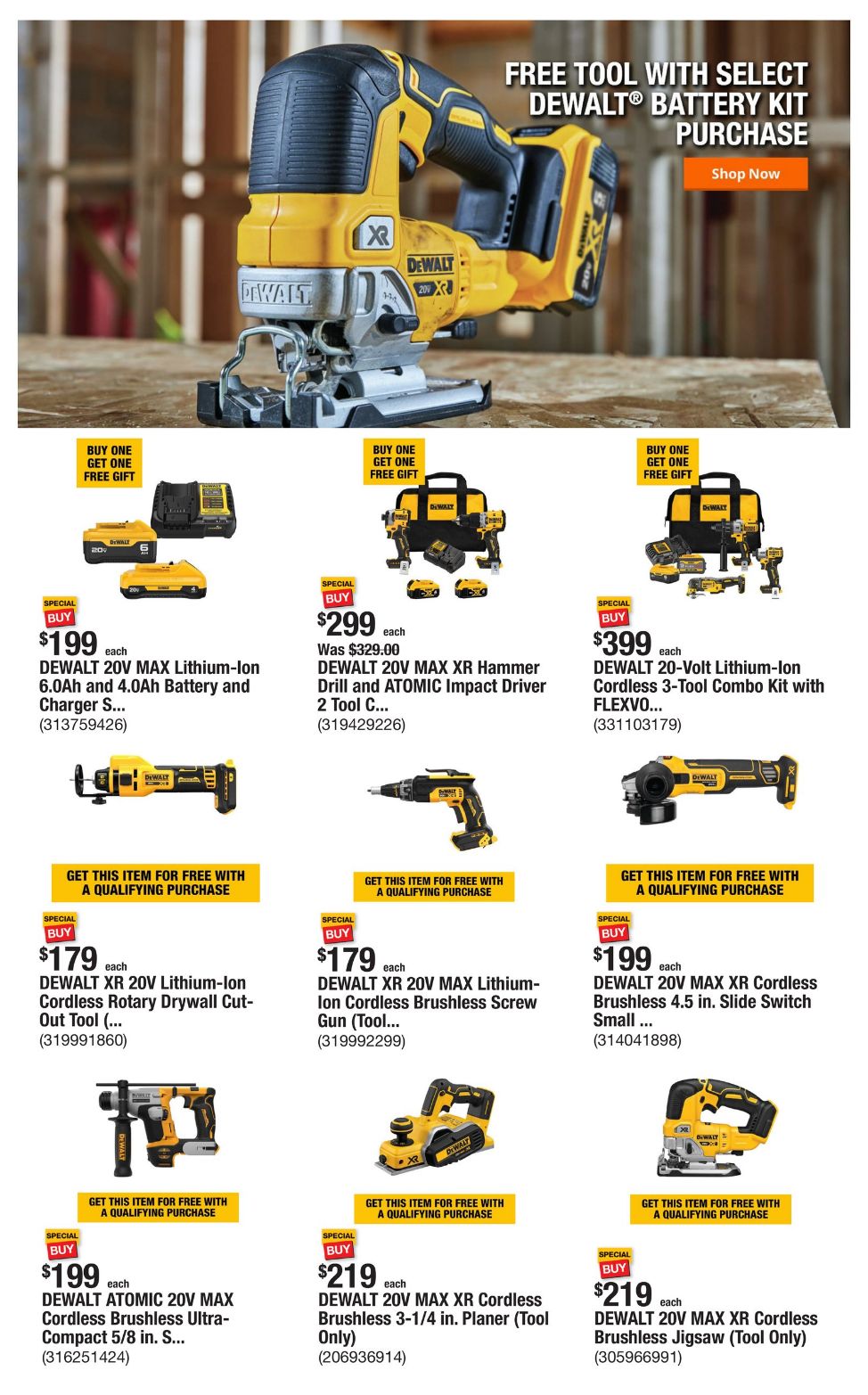 Weekly ad Home Depot 10/31/2024 - 11/13/2024