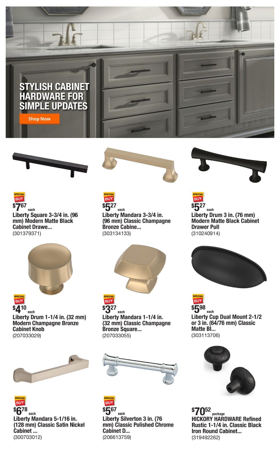 Weekly ad Home Depot 10/31/2024 - 11/13/2024