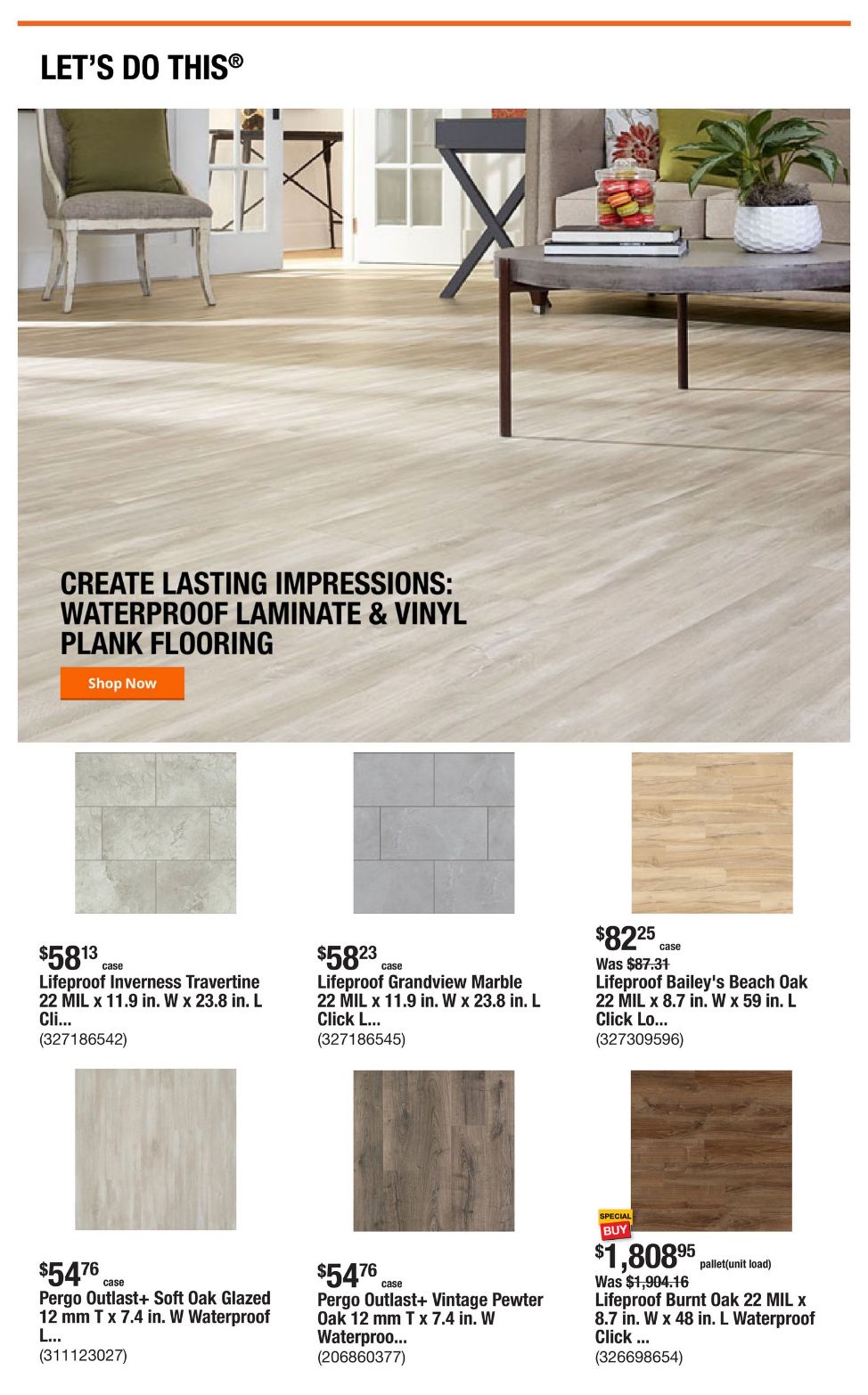 Weekly ad Home Depot 10/31/2024 - 11/13/2024