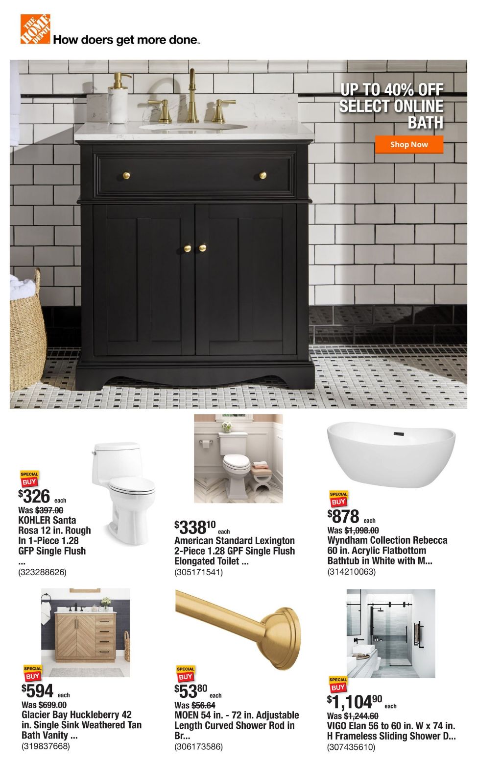 Weekly ad Home Depot 10/17/2024 - 10/24/2024