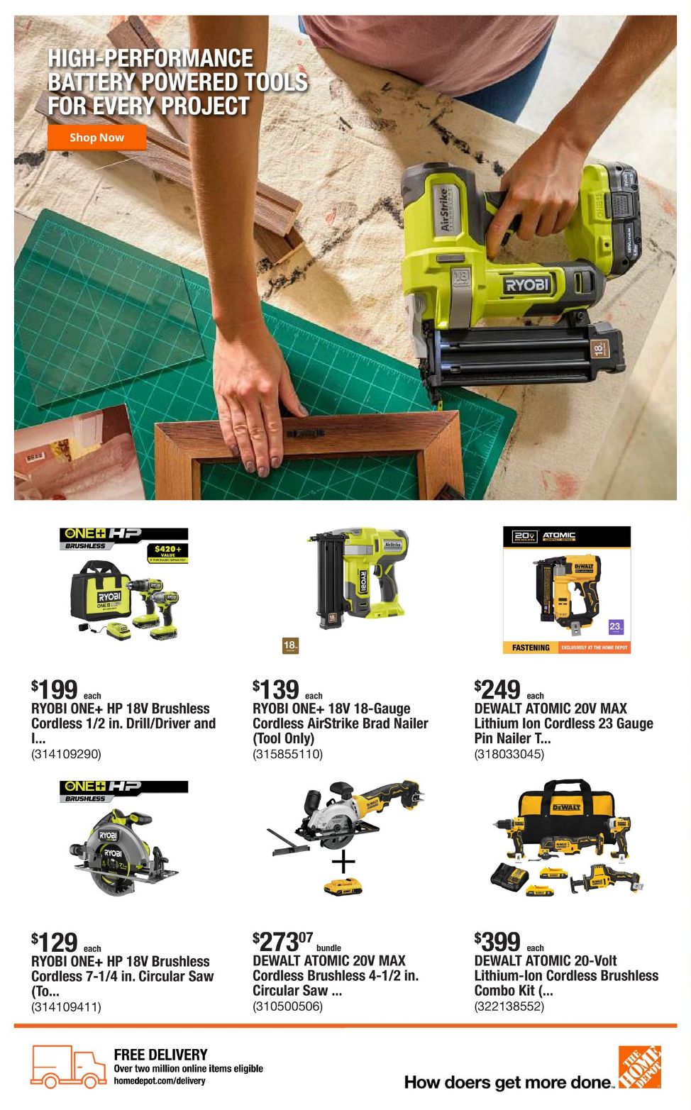 Weekly ad Home Depot 10/17/2024 - 10/24/2024