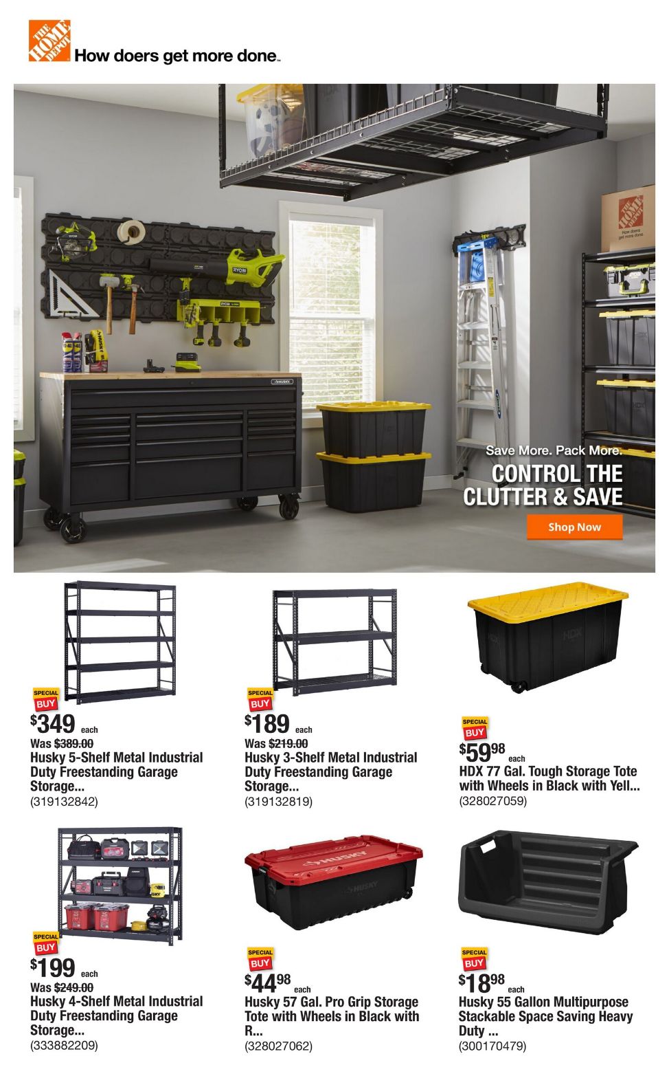 Weekly ad Home Depot 07/10/2025 - 07/17/2025