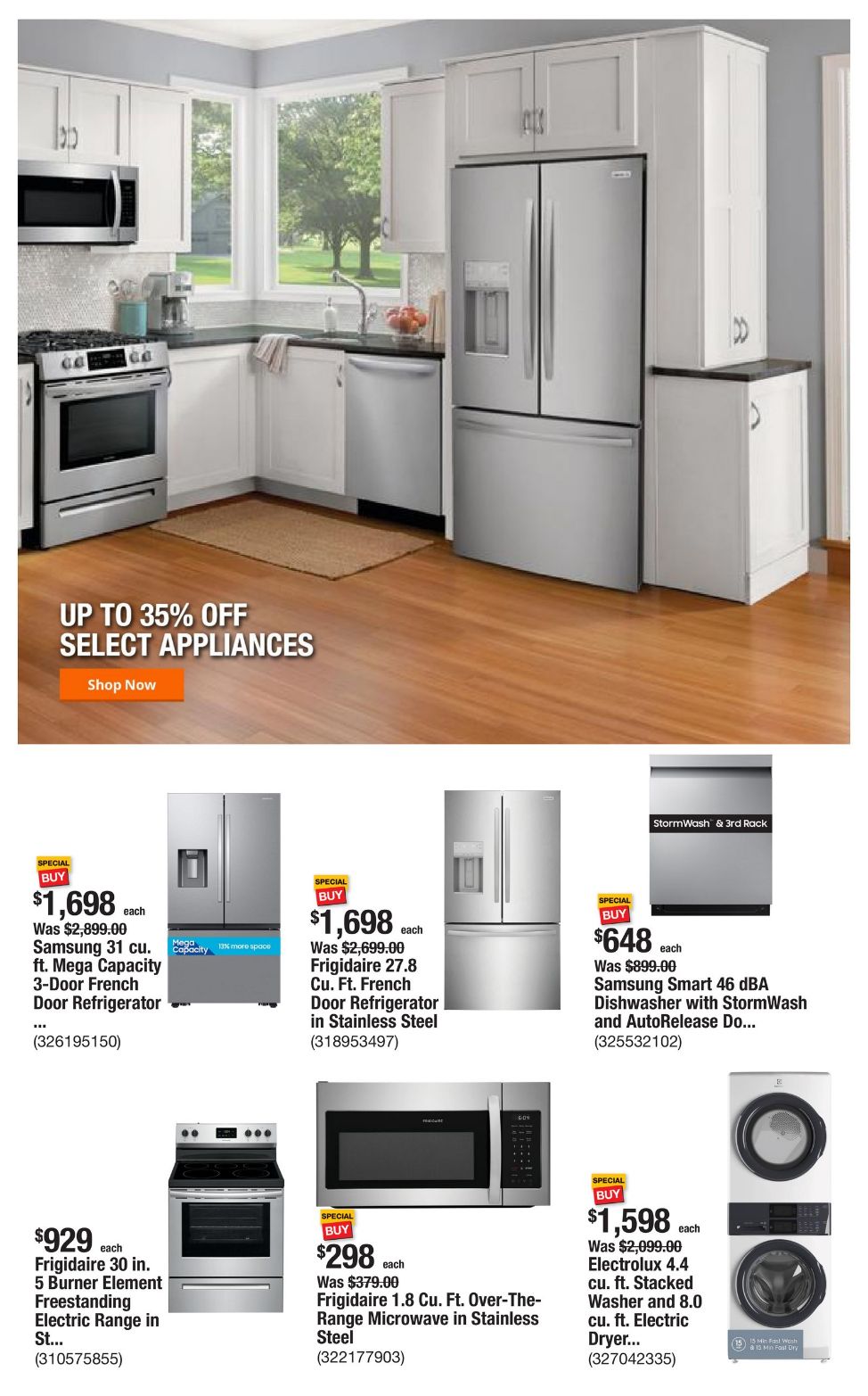 Weekly ad Home Depot 01/23/2025 - 01/30/2025