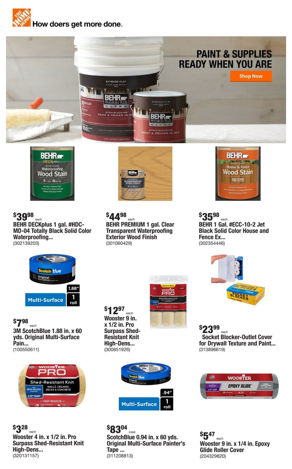 Weekly ad Home Depot 09/15/2022 - 09/22/2022