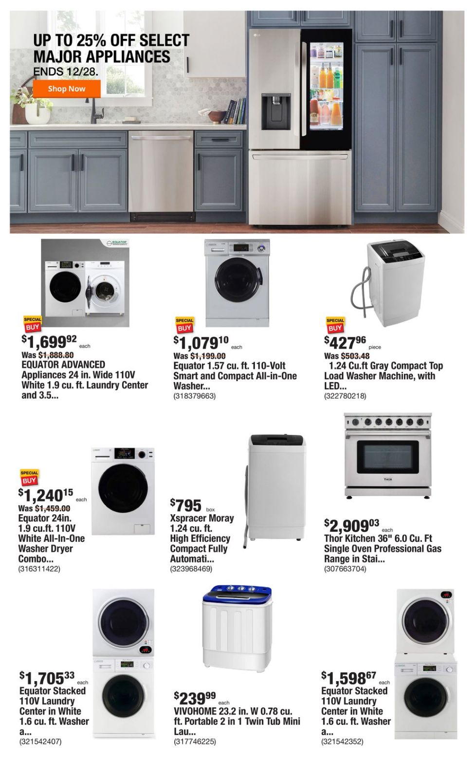 Weekly ad Home Depot 12/22/2022 - 12/29/2022