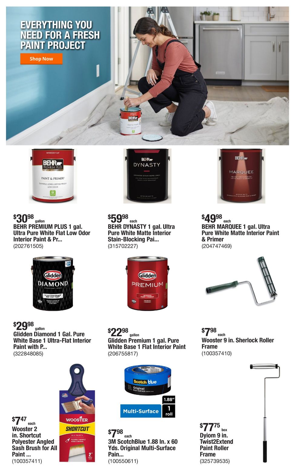 Weekly ad Home Depot 08/08/2024 - 08/15/2024