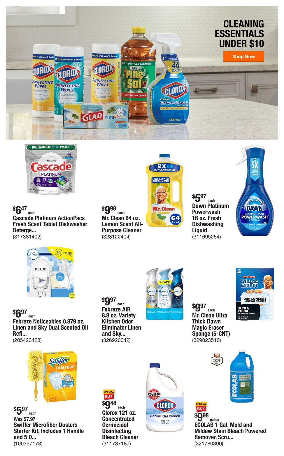 Weekly ad Home Depot 08/08/2024 - 08/15/2024