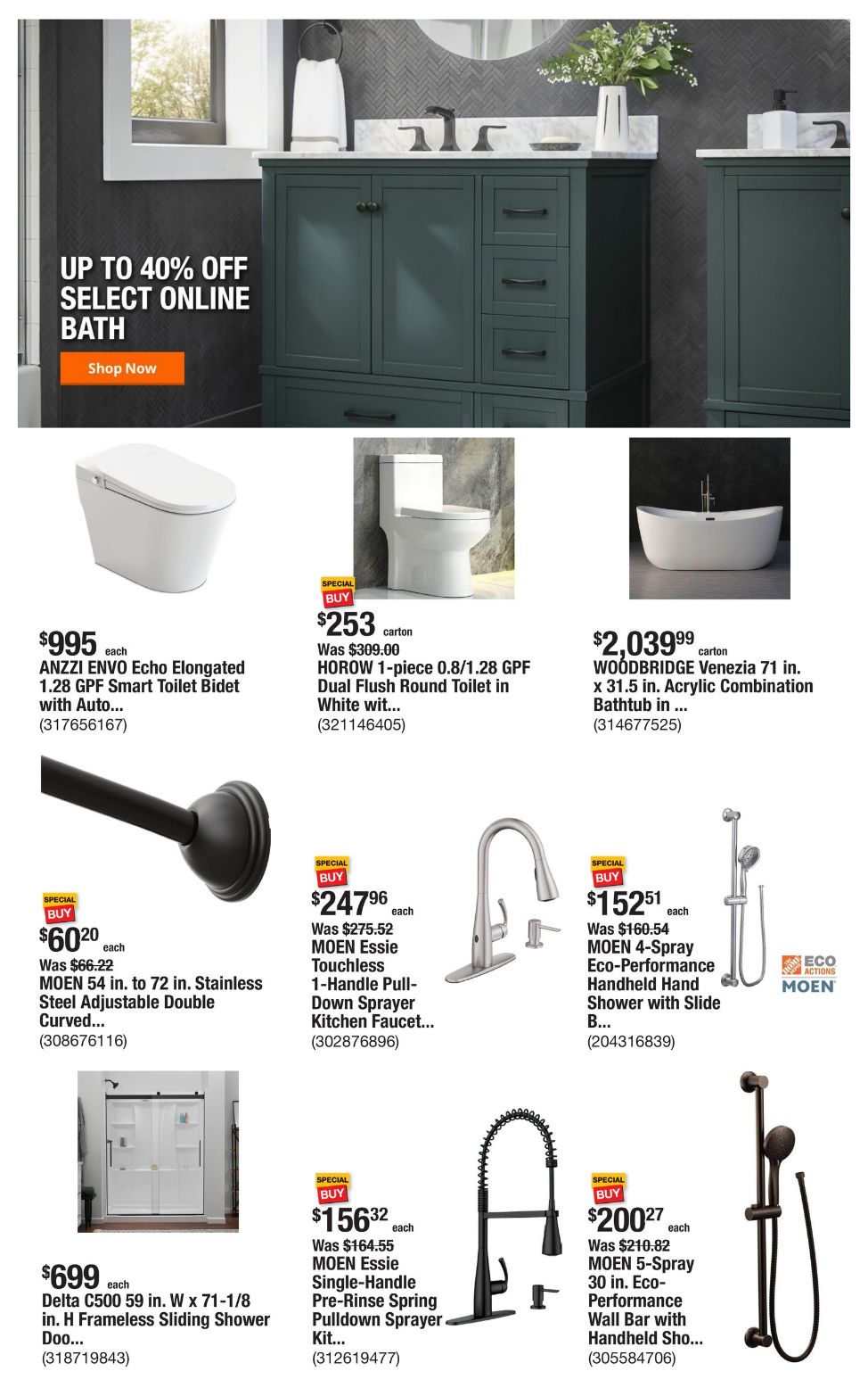 Weekly ad Home Depot 10/24/2024 - 10/31/2024