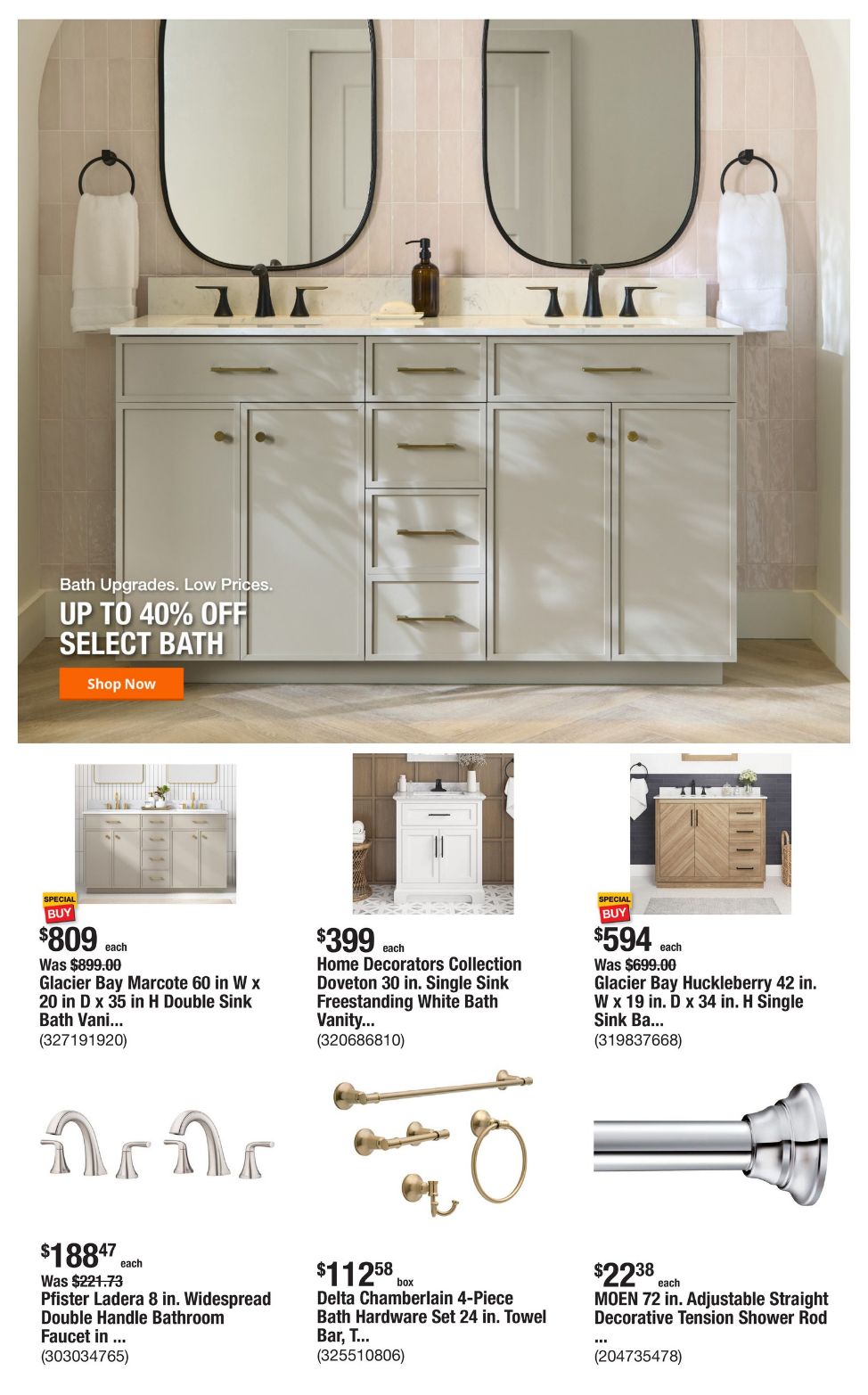 Weekly ad Home Depot 09/05/2024 - 09/12/2024