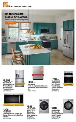 Weekly ad Home Depot 09/05/2024 - 09/12/2024