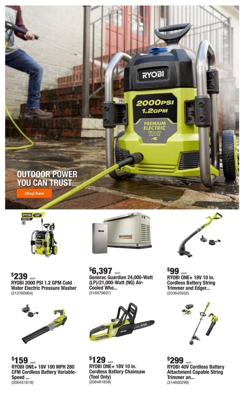Weekly ad Home Depot 12/29/2022 - 01/05/2023