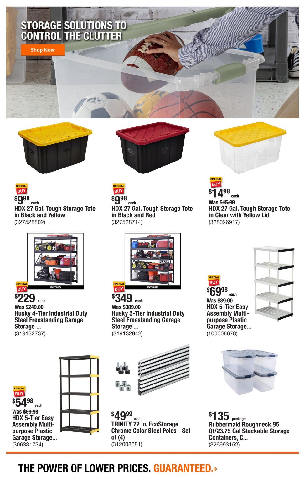 Weekly ad Home Depot 01/16/2025 - 01/23/2025