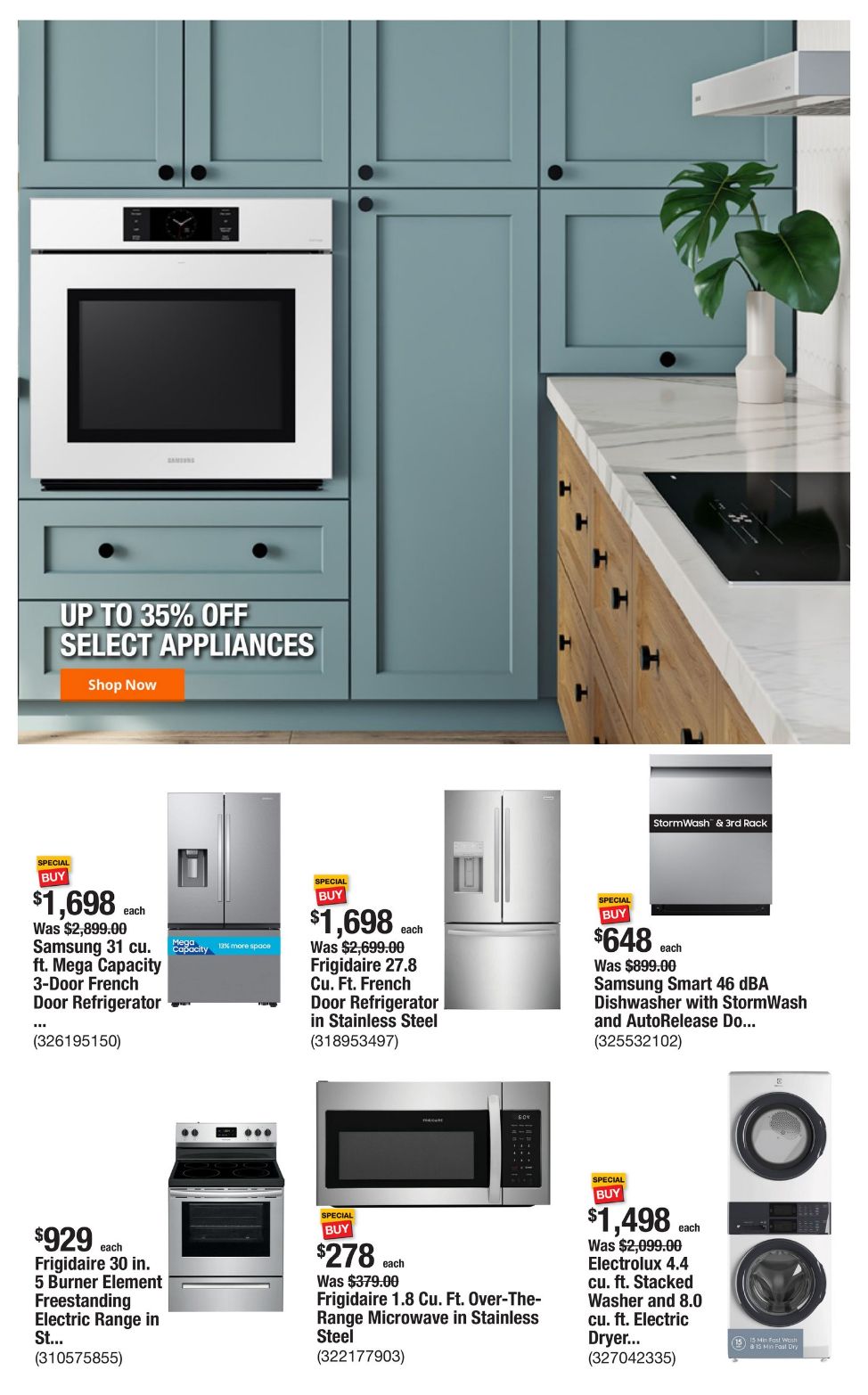 Weekly ad Home Depot 01/16/2025 - 01/23/2025